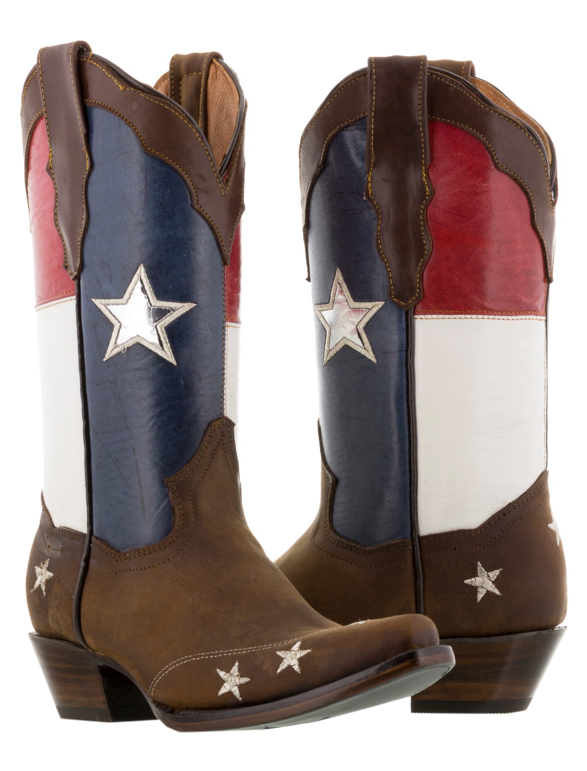 women's texas flag cowboy boots