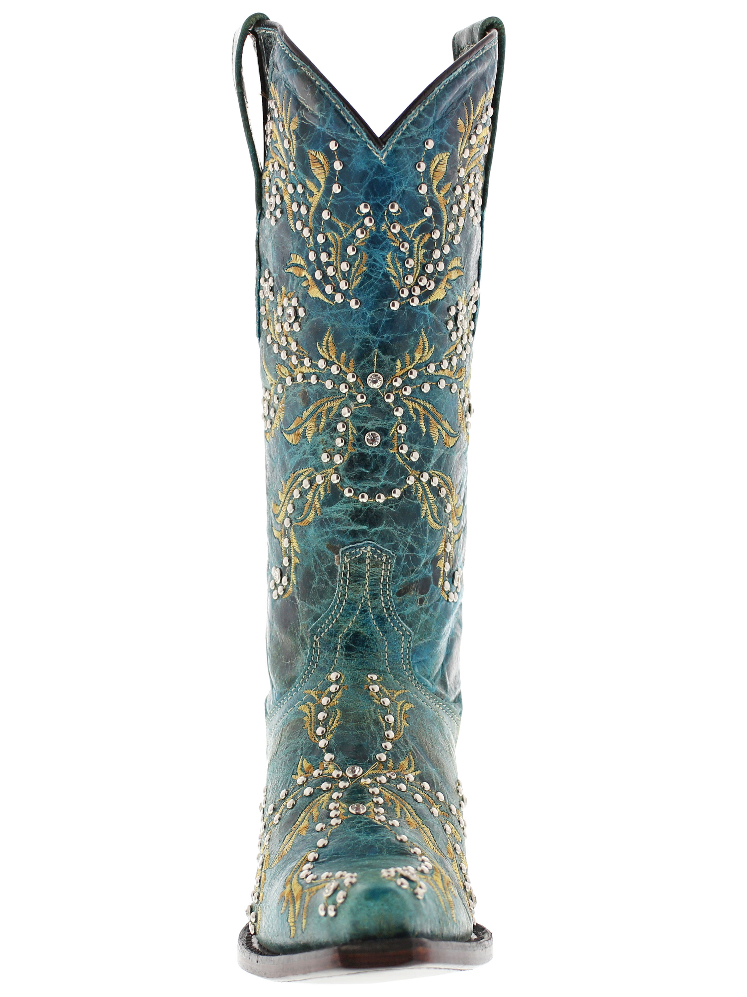 ladies turquoise cowboy boots