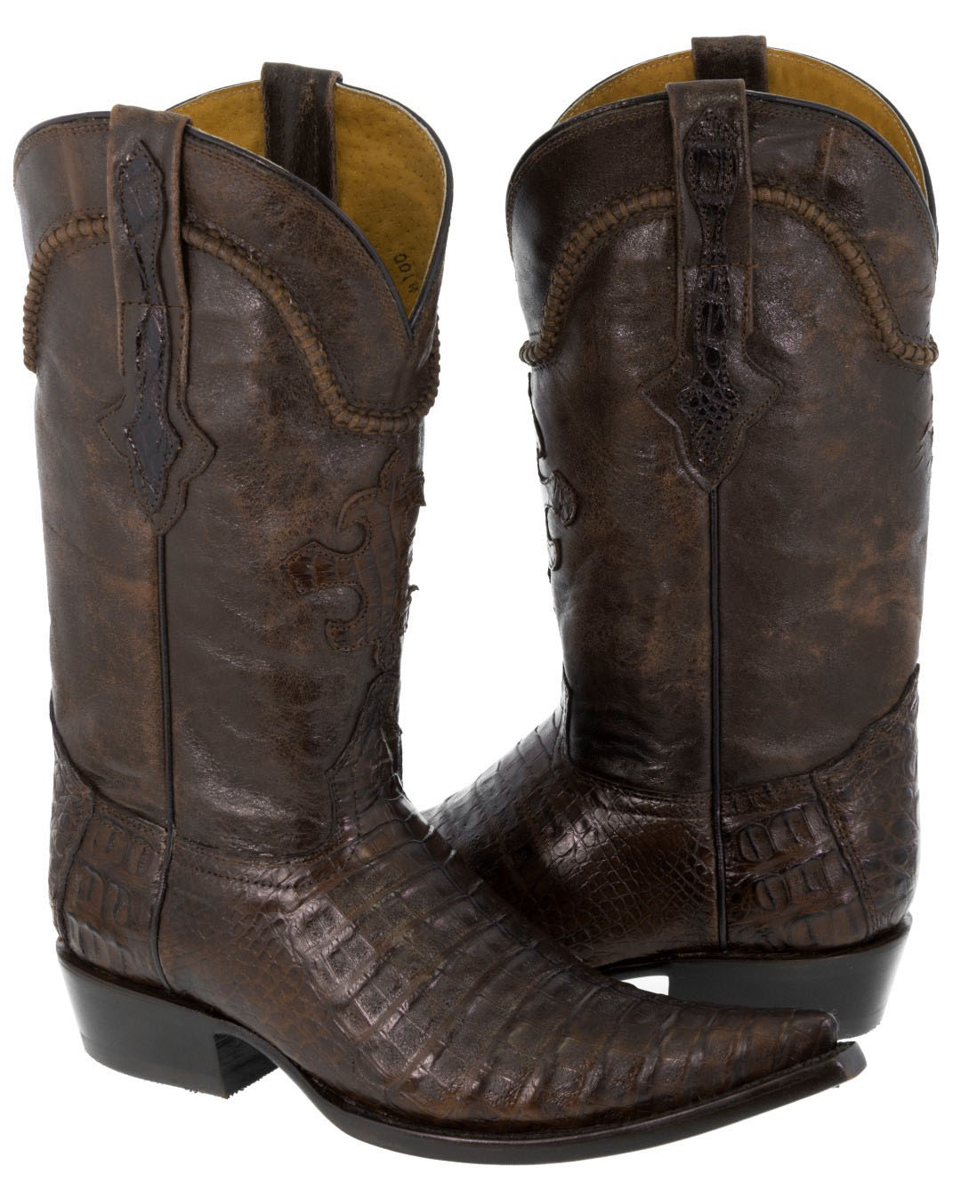 crocodile western boots