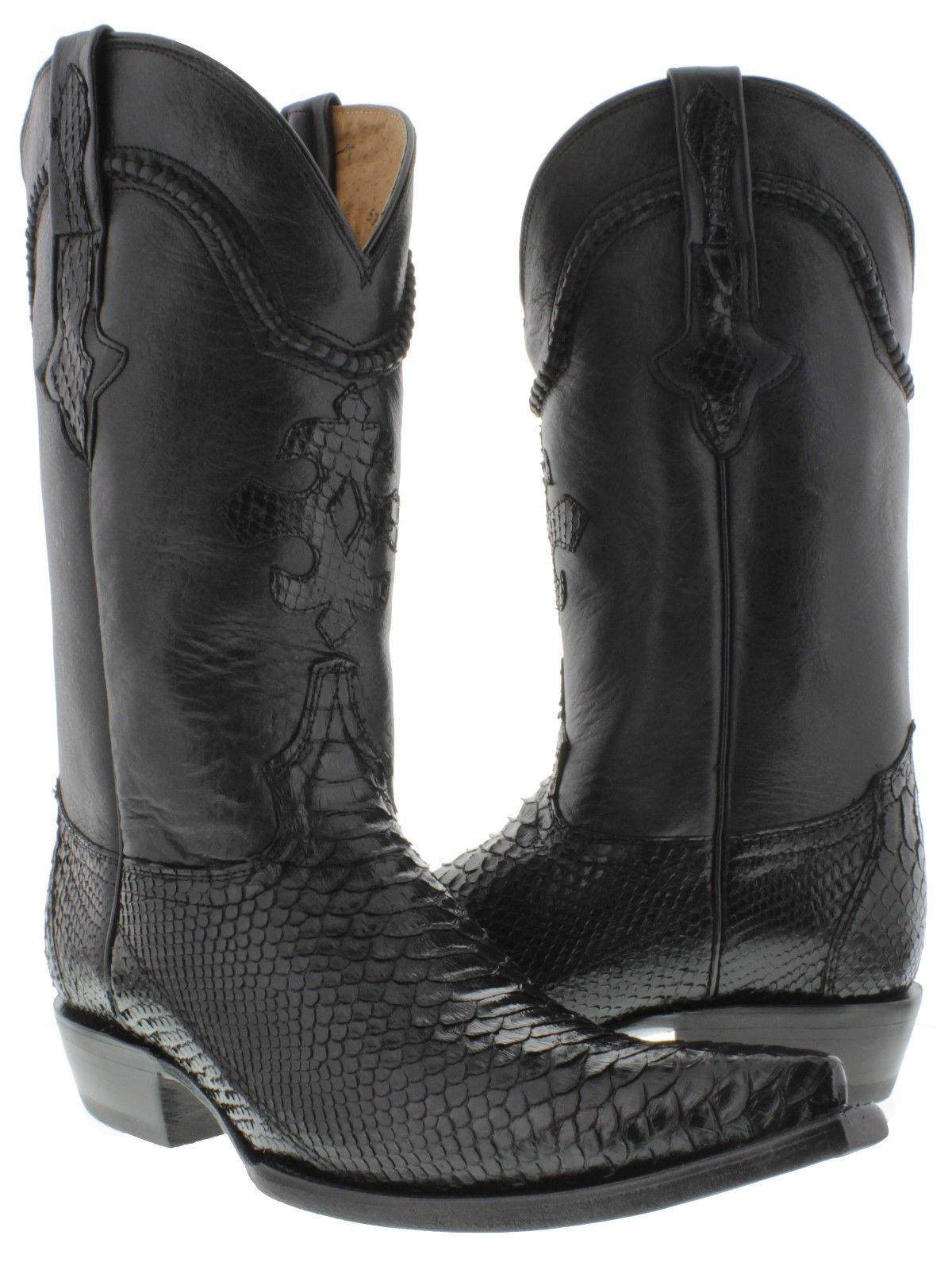 snake cowboy boots