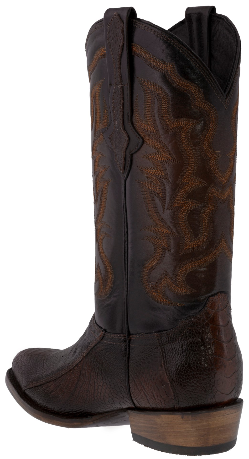 rustic leather boots