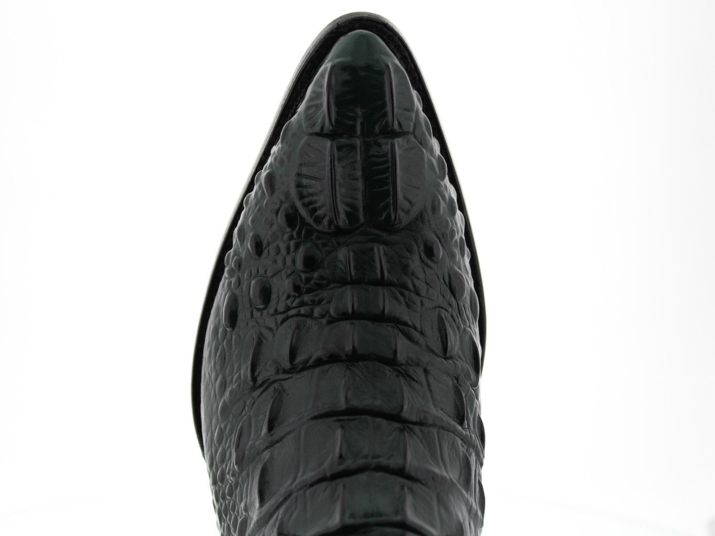 dark green cowboy boots