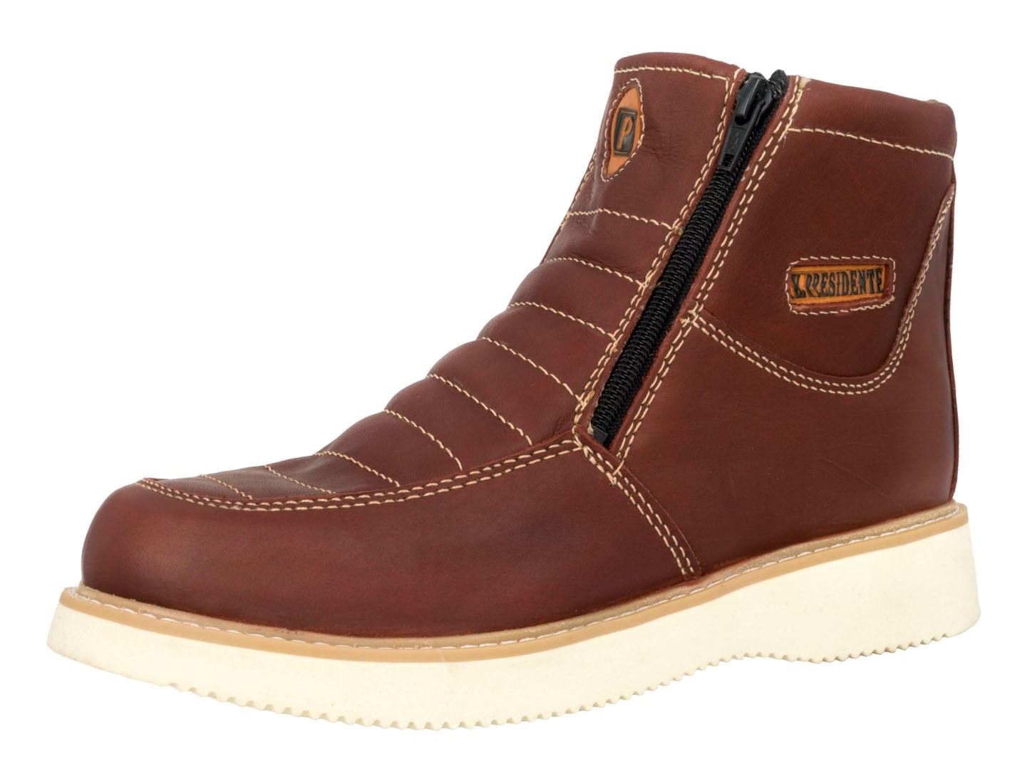 rubber sole boots men's