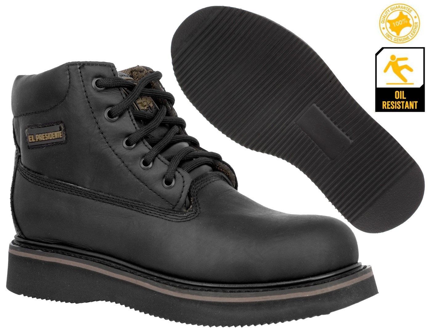 oil resistant work boots