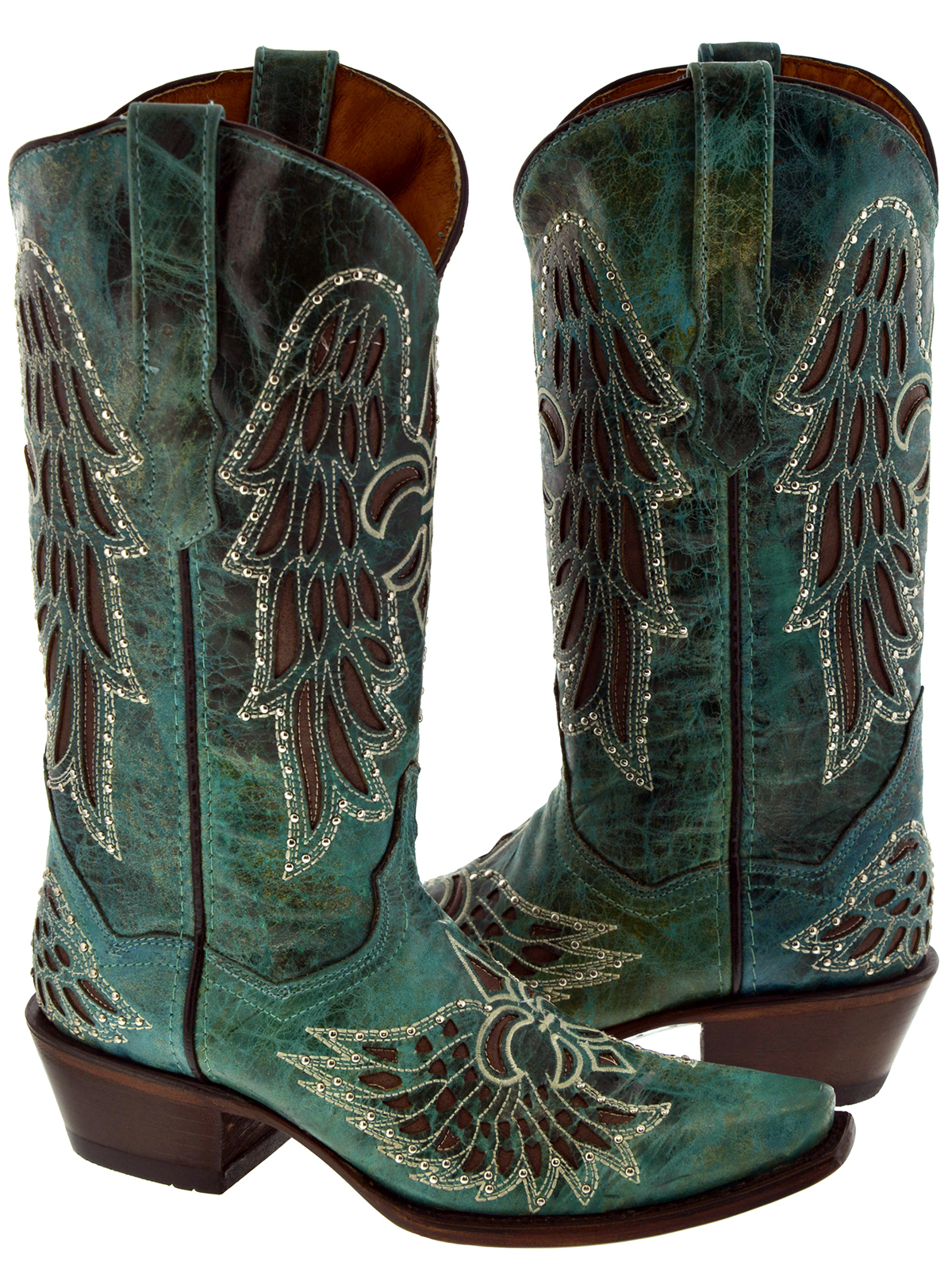 fleur de lis cowboy boots