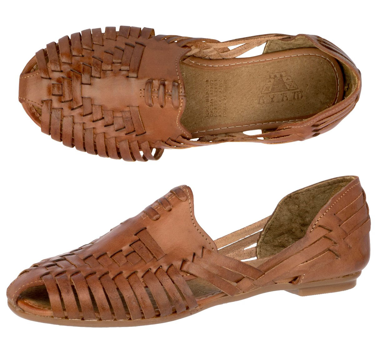 huaraches leather womens