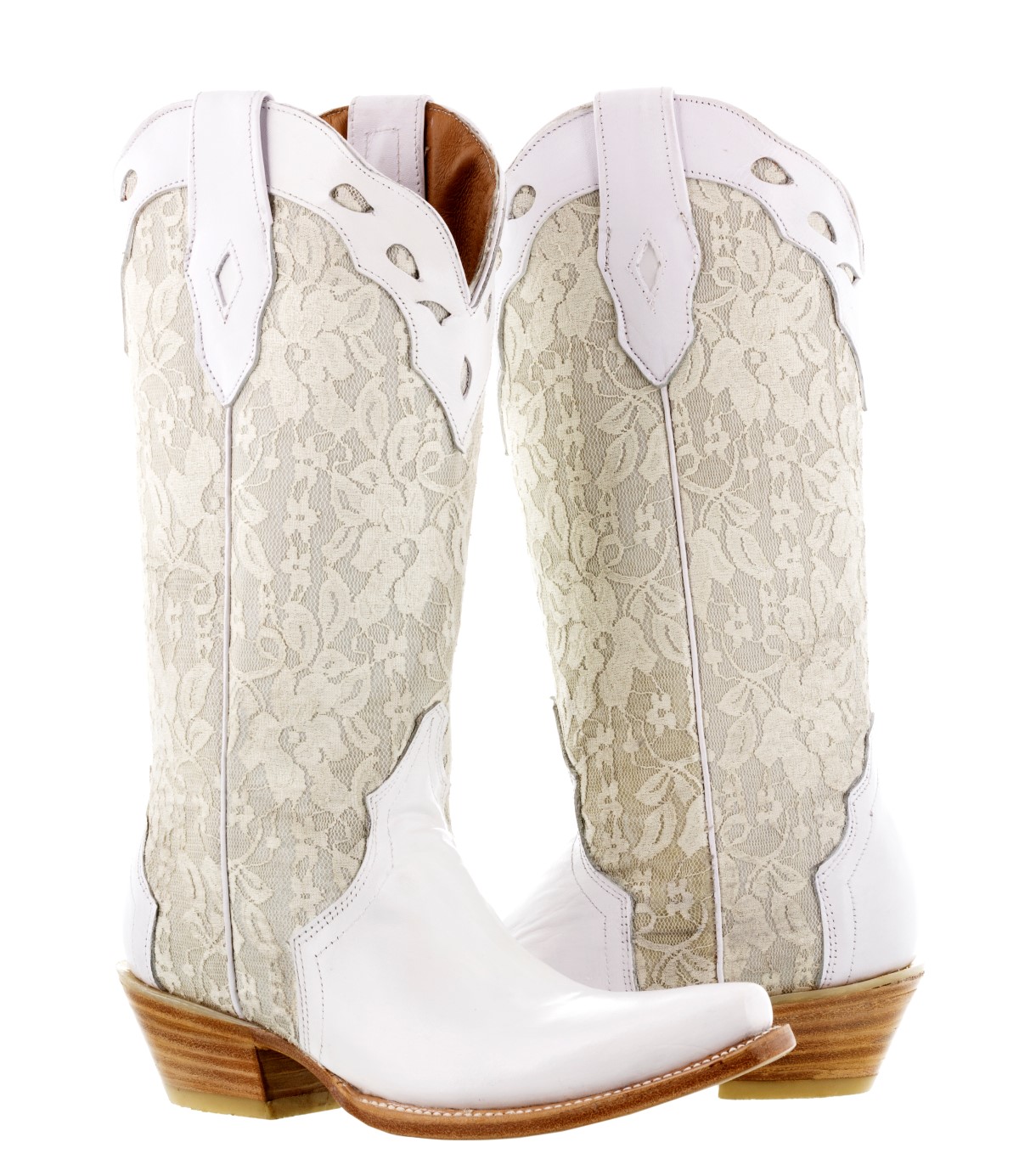 white cowgirl boots wedding