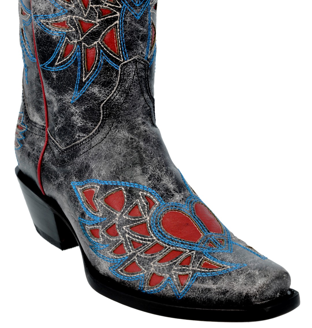 Mujeres de cuero diseño diseño cuero de superposición de Alas de Corazón envejecido botas de vaquero Dubai 9310b0 Mujeres de cuero diseño diseño cuero de superposición de Alas de Corazón envejecido botas de vaquero Dubai 9310b0
