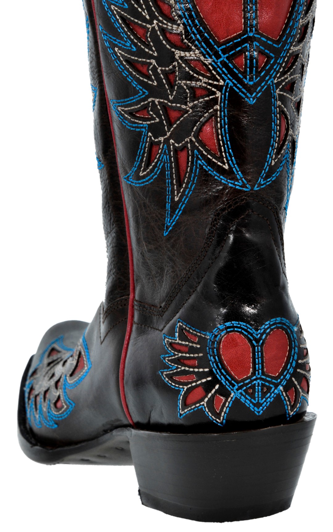 Mujeres de cuero diseño diseño cuero de superposición de Alas de Corazón envejecido botas de vaquero Dubai 9310b0 Mujeres de cuero diseño diseño cuero de superposición de Alas de Corazón envejecido botas de vaquero Dubai 9310b0