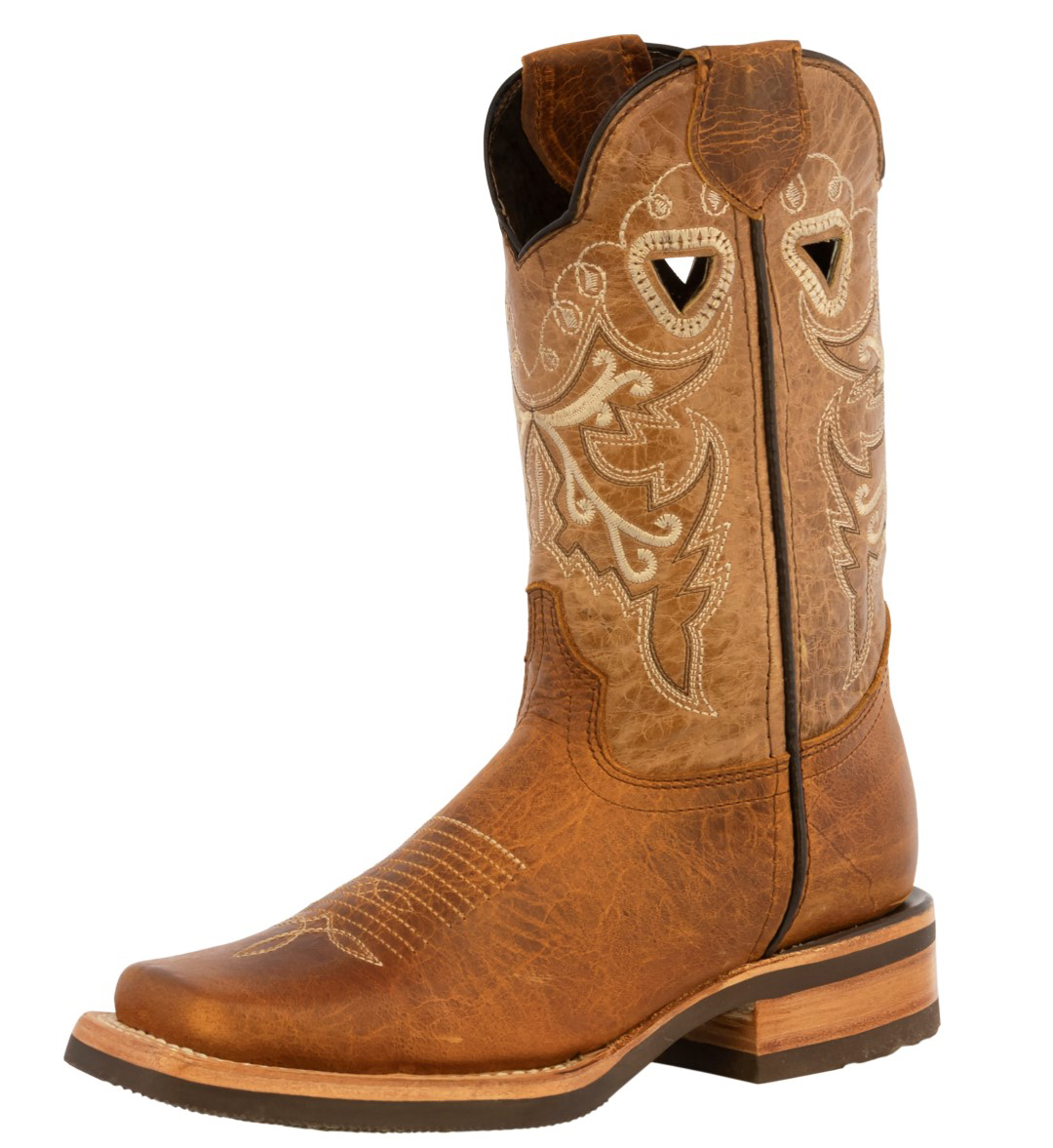 womens rubber sole cowboy boots