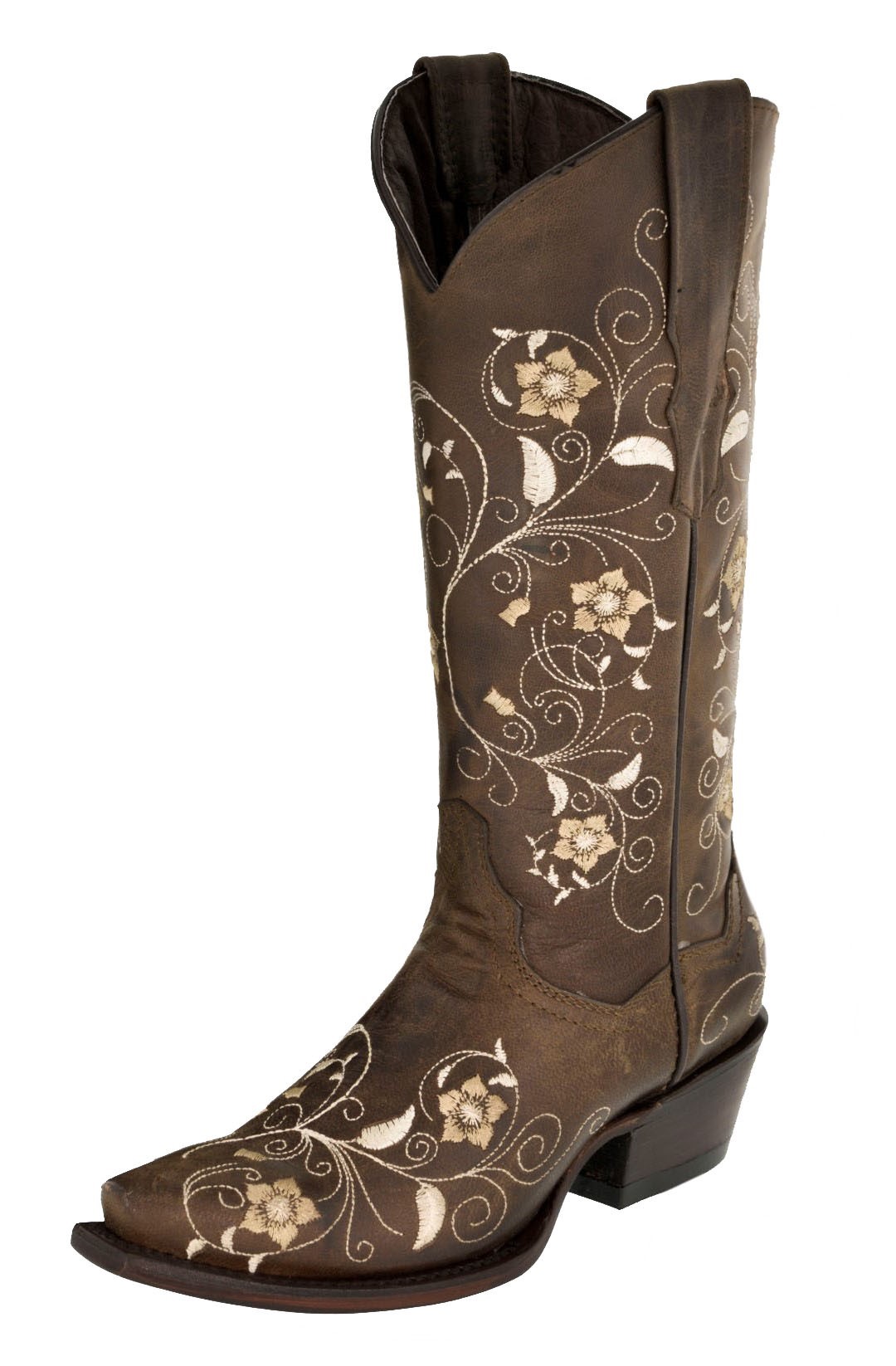 snip toe cowgirl boots