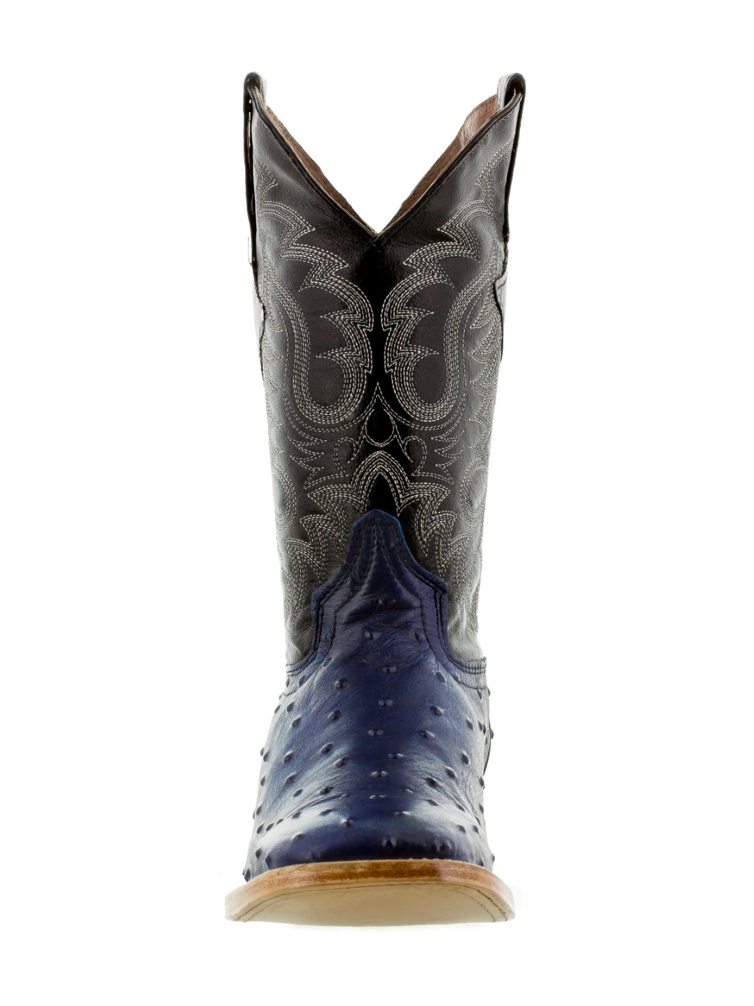 Blue ostrich sale cowboy boots