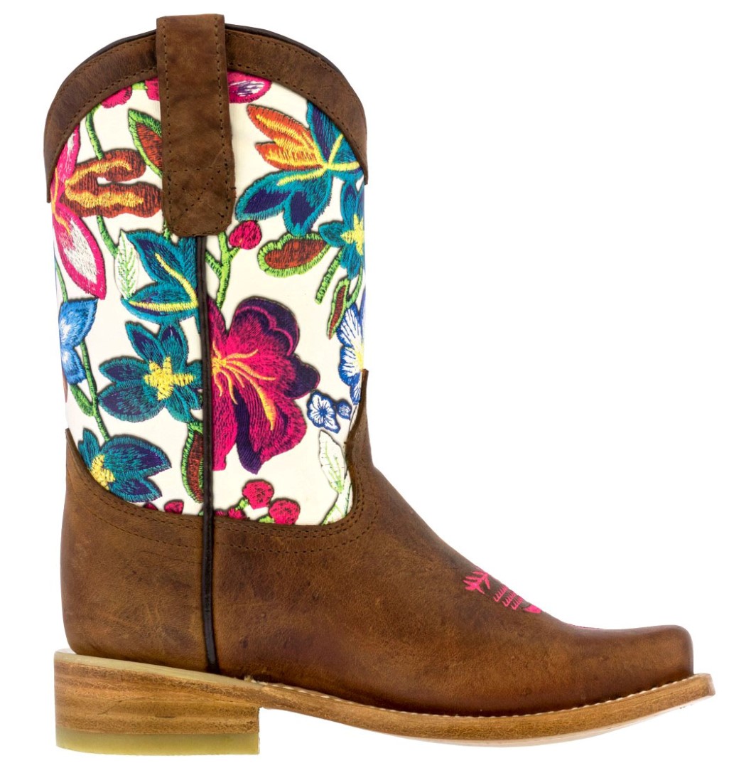 cowboy boots flowers